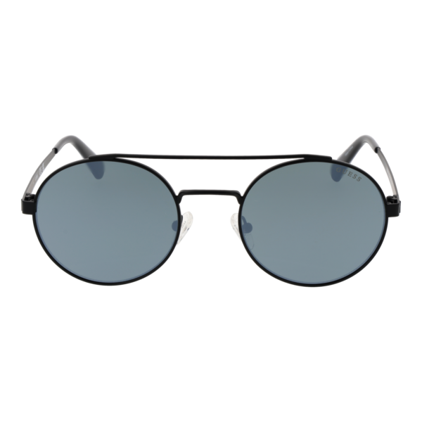 Guess Sonnenbrille GU6940 5302Q – Frontansicht mit Metall Rahmen und Grün Gläsern