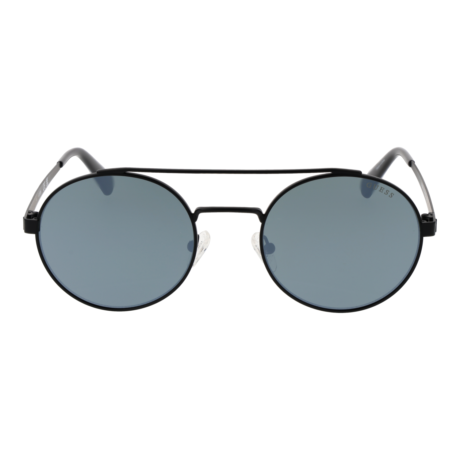 Guess Sonnenbrille GU6940 5302Q – Frontansicht mit Metall Rahmen und Grün Gläsern