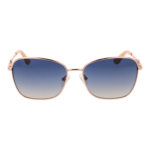 Guess Sonnenbrille GU7884 5728W – Frontansicht mit Metall Rahmen und Blau Gläsern