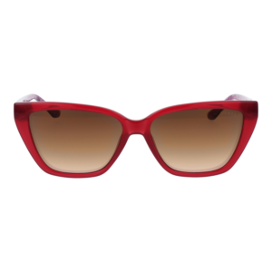 Guess Sonnenbrille GU7919 5869G – Frontansicht mit Kunststoff Rahmen und Braun Gläsern