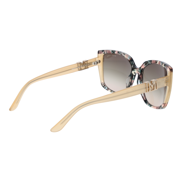 Rückansicht der Marciano by Guess Sonnenbrille GM00013 5959P – Kunststoff Rahmen