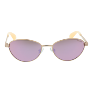 Superdry Sonnenbrille SDS 5002 52072 – Frontansicht mit Metall Rahmen und Gold Gläsern