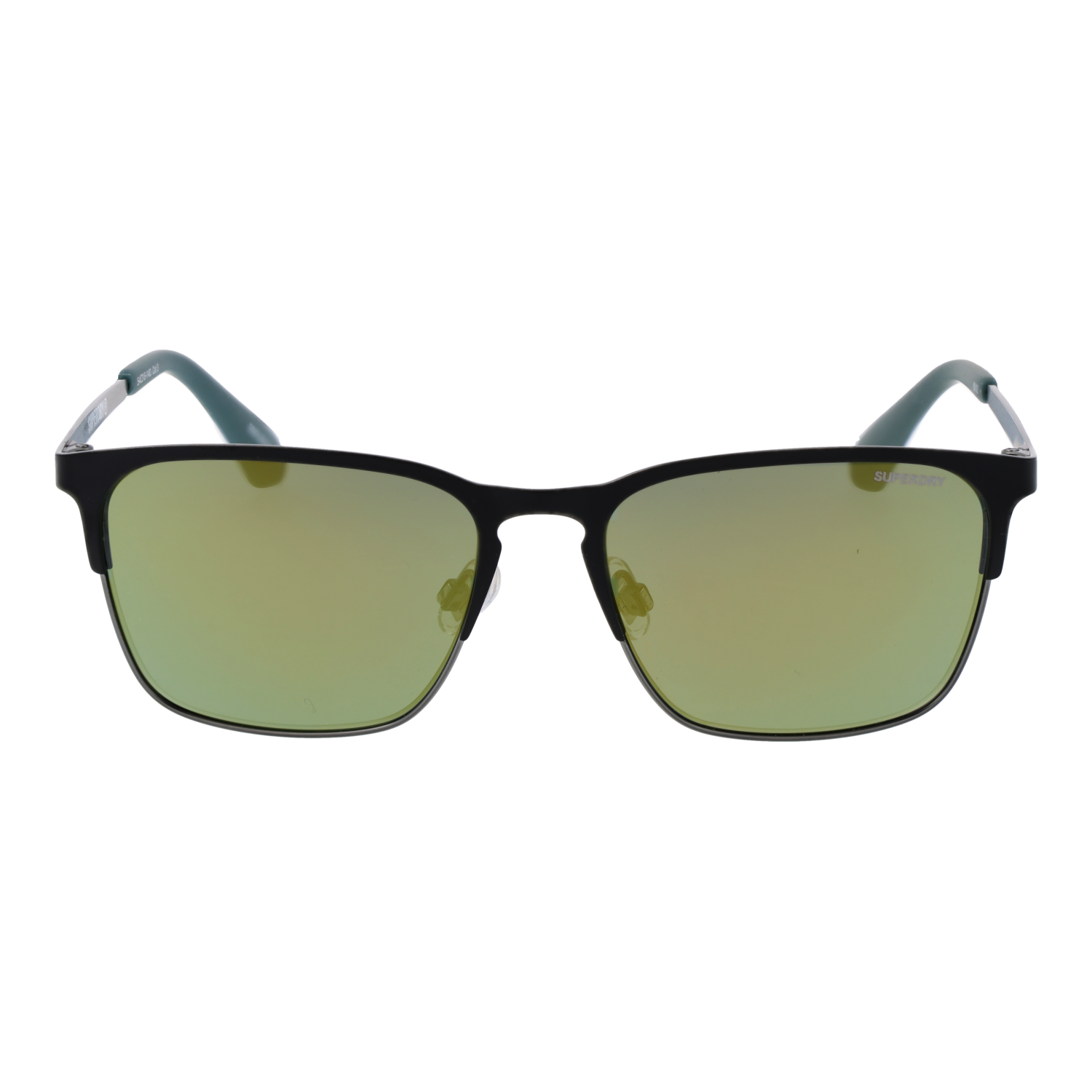 Superdry Sonnenbrille SDS 5019 54005 – Frontansicht mit Metall Rahmen und Grau Gläsern