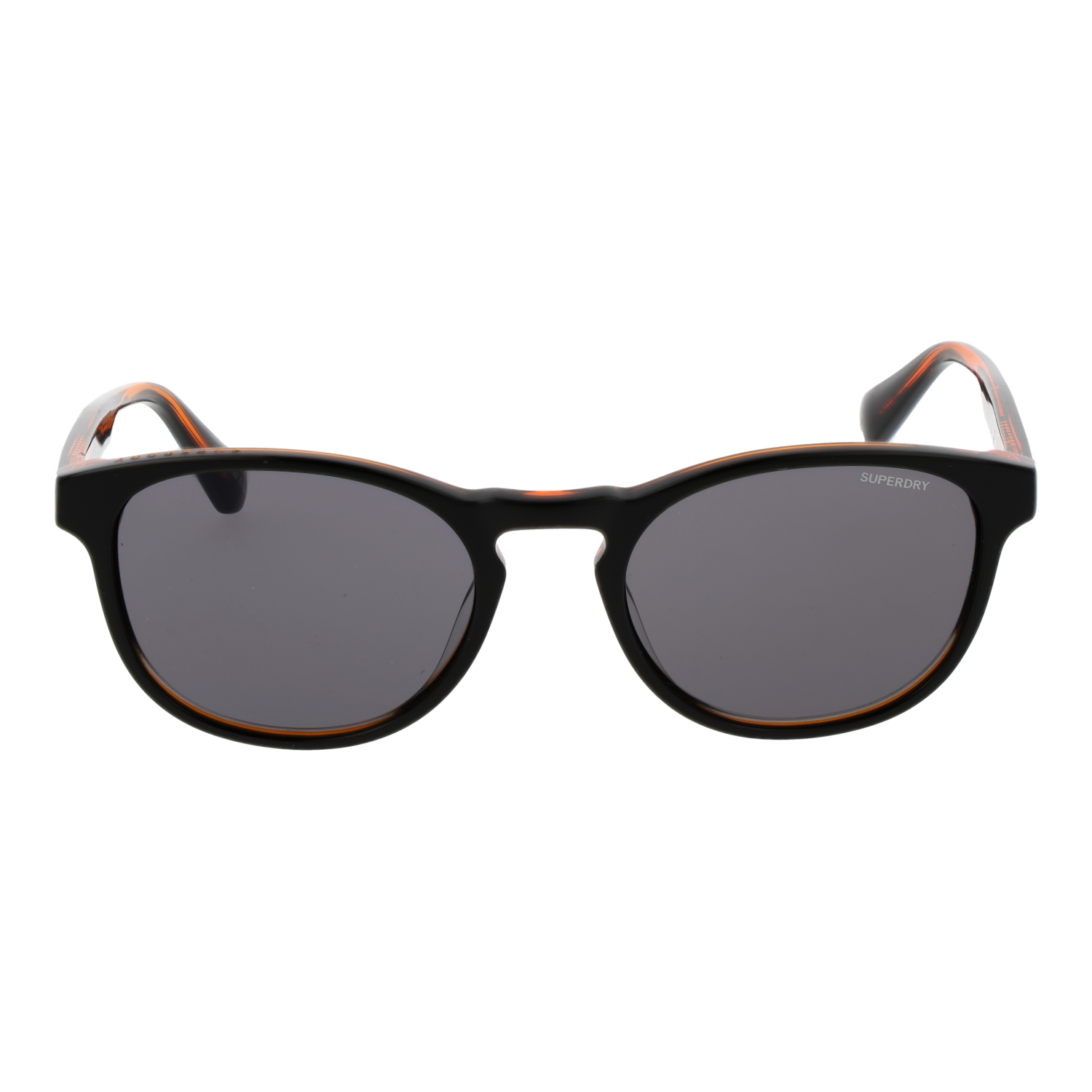 Superdry Sonnenbrille SDS 5030 53104 – Frontansicht mit Kunststoff Rahmen und Grau Gläsern