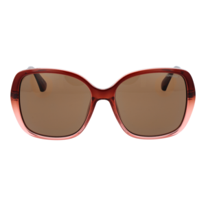 Superdry Sonnenbrille SDS 5035 57103 – Frontansicht mit Kunststoff Rahmen und Braun Gläsern