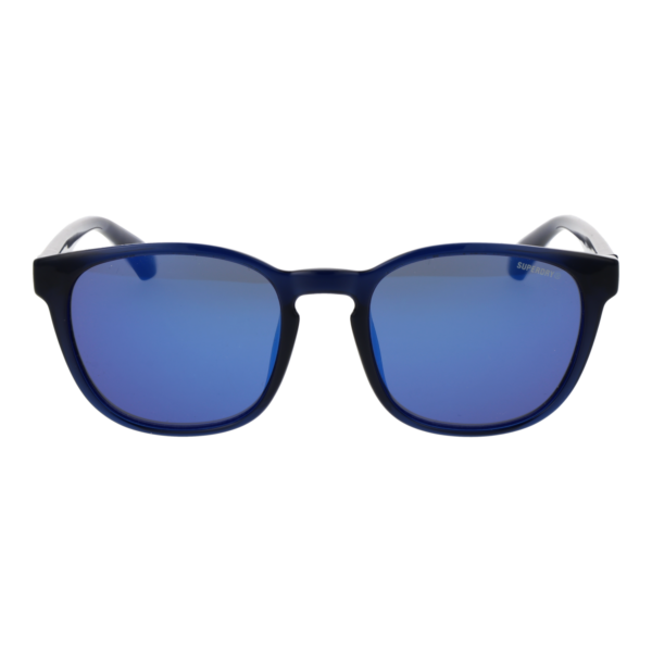 Superdry Sonnenbrille SDS 5038 51153 – Frontansicht mit Kunststoff Rahmen und Grau Gläsern