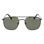 Superdry Sonnenbrille SDS Archer 52004 – Frontansicht mit Metall Rahmen und Grün Gläsern