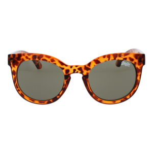 Superdry Sonnenbrille SDS Hara 51102 – Frontansicht mit Kunststoff Rahmen und Grün Gläsern