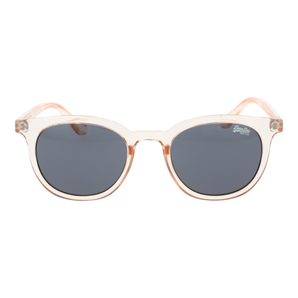 Superdry Sonnenbrille SDS Hensley 52172 – Frontansicht mit Kunststoff Rahmen und Grau Gläsern