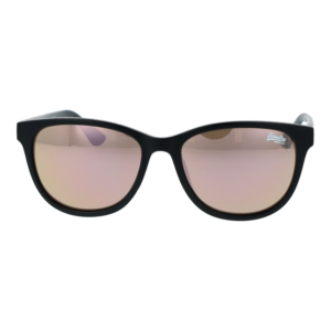 Superdry Sonnenbrille SDS Lizzie 55191 – Frontansicht mit Rahmen und Rosa Gläsern