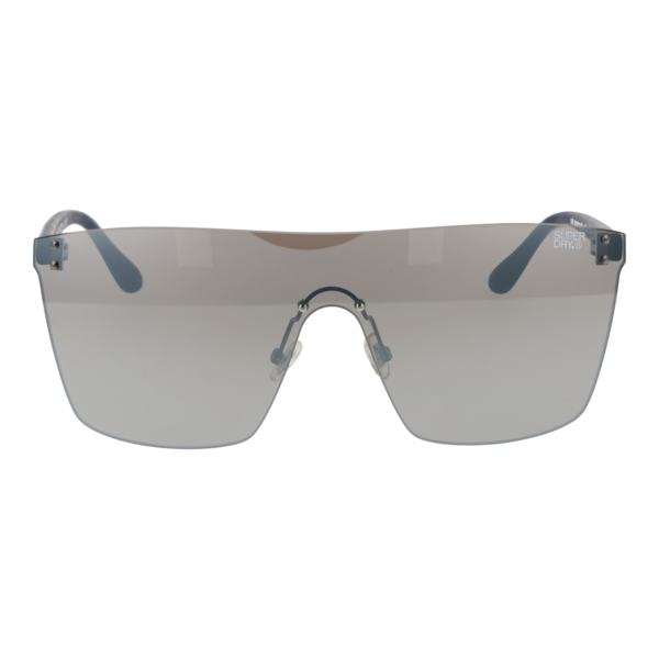 Superdry Sonnenbrille SDS Supersynth 14106 – Frontansicht mit Kunststoff Rahmen und Braun Gläsern