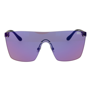 Superdry Sonnenbrille SDS Supersynth 14127 – Frontansicht mit Kunststoff Rahmen und Grau Gläsern