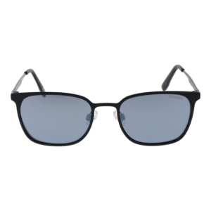 Superdry Sonnenbrille SDS Vintageduo 53006 – Frontansicht mit Metall Rahmen und Grau Gläsern