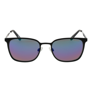 Superdry Sonnenbrille SDS Vintageduo 53027 – Frontansicht mit Metall Rahmen und Grau Gläsern