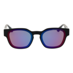 Superdry Sonnenbrille SDS Xmono 53127 – Frontansicht mit Kunststoff Rahmen und Grau Gläsern