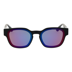 Superdry Sonnenbrille SDS Xmono 53127 – Frontansicht mit Kunststoff Rahmen und Grau Gläsern