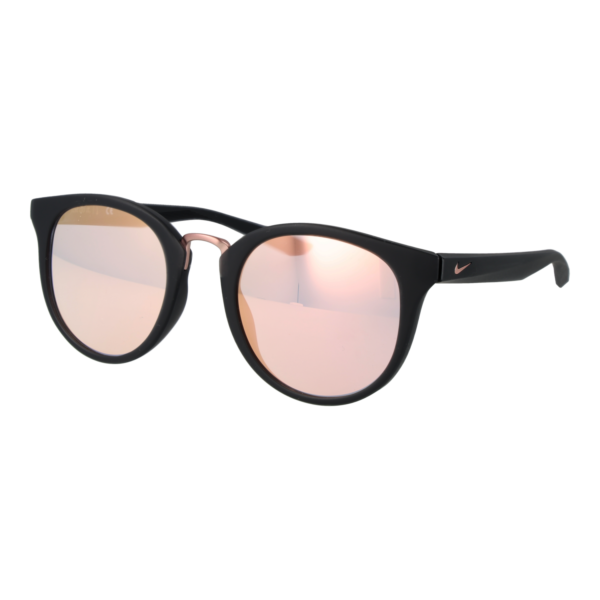 Nike Rund Sonnenbrille EV1156 51007 in Schwarz – 45° Seitenansicht