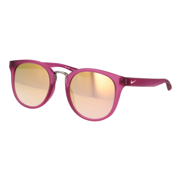 Nike Rund Sonnenbrille EV1156 51660 in Rosa – 45° Seitenansicht