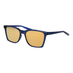 Nike Quadrat Sonnenbrille CW4662 54410 in Blau – 45° Seitenansicht