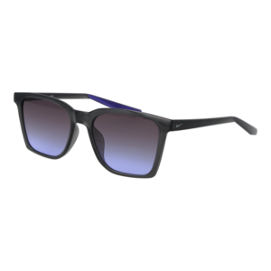 Nike Quadrat Sonnenbrille FV2393 54080 in Grau – 45° Seitenansicht