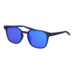 Nike Rund Sonnenbrille V24007 51416 in Blau – 45° Seitenansicht