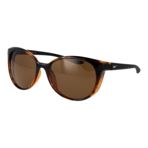 Nike Rund Sonnenbrille CW4664 56220 in Braun – 45° Seitenansicht
