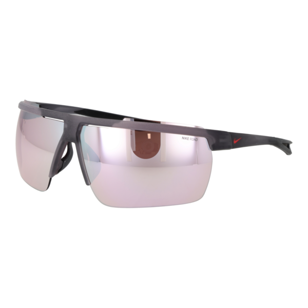Nike Rechteck Sonnenbrille CT8234 75080 in Grau – 45° Seitenansicht