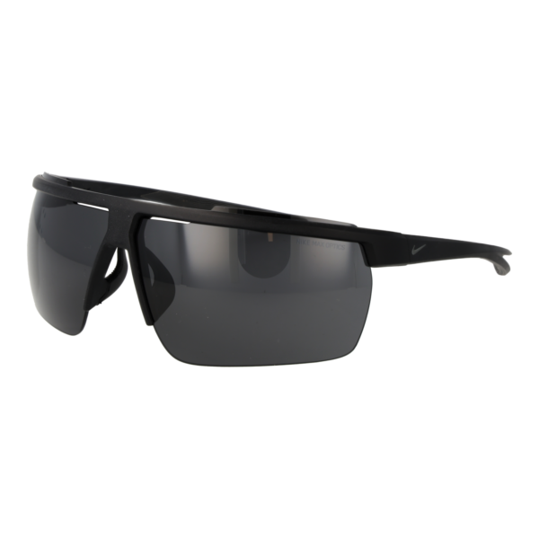 Nike Rechteck Sonnenbrille W5865X 75010 in Schwarz – 45° Seitenansicht