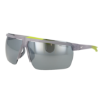 Nike Rechteck Sonnenbrille FV2405 75012 in Grau – 45° Seitenansicht