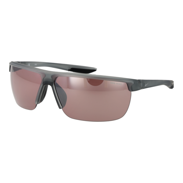 Nike Rechteck Sonnenbrille V24032 71021 in Grau – 45° Seitenansicht
