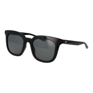 Nike Quadrat Sonnenbrille FV2410 52010 in Schwarz – 45° Seitenansicht