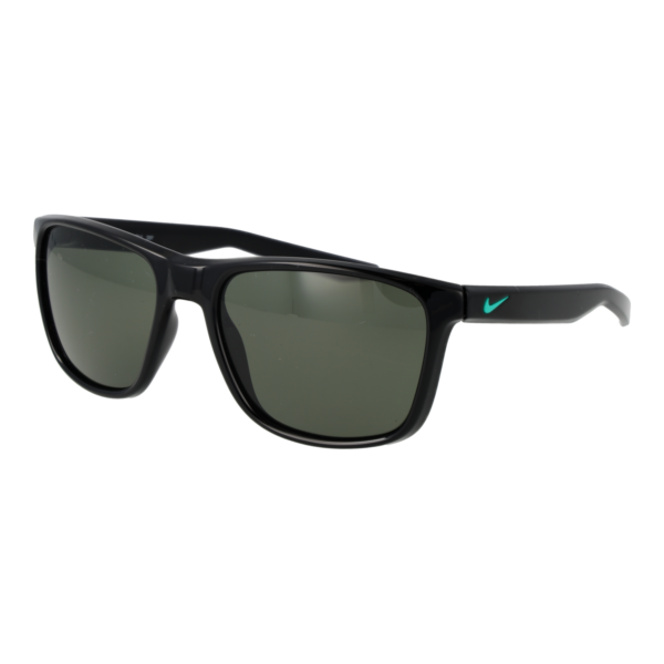 Nike Rechteck Sonnenbrille EV1062 57011 in Schwarz – 45° Seitenansicht