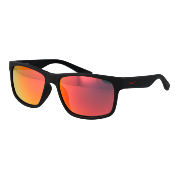 Nike Rechteck Sonnenbrille EV0834 59016 in Schwarz – 45° Seitenansicht