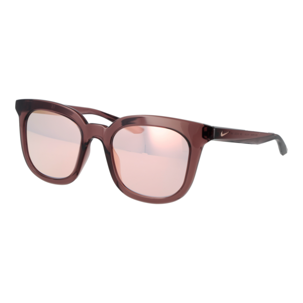 Nike Katzenaugen Sonnenbrille DZ7353 52298 in Rosa – 45° Seitenansicht
