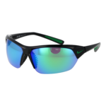 Nike Rechteck Sonnenbrille FQ4677 69012 in Schwarz – 45° Seitenansicht