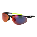 Nike Oval Sonnenbrille DJ2028 69011 in Schwarz – 45° Seitenansicht