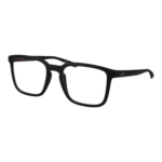 Nike Rechteck Sonnenbrille CW4664 55001 in Schwarz – 45° Seitenansicht
