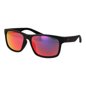 Nike Quadrat Sonnenbrille V24006 59016 in Schwarz – 45° Seitenansicht