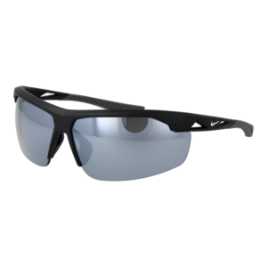 Nike Rechteck Sonnenbrille FB9733 75010 in Schwarz – 45° Seitenansicht