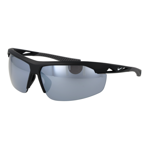Nike Rechteck Sonnenbrille FB9733 75010 in Schwarz – 45° Seitenansicht