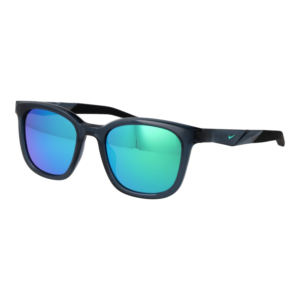 Nike Quadrat Sonnenbrille FV2406 52060 in Blau – 45° Seitenansicht