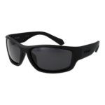 Polaroid Rechteck Sonnenbrille PLD 2166/S 62003M9 in Schwarz – 45° Seitenansicht