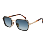 David Beckham Quadrat Sonnenbrille DB 1194/G/S 53RHL1V in Gold – 45° Seitenansicht