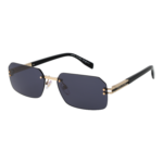 Marc Jacobs Rechteck Sonnenbrille MARC 902/S 60RHLIR in Gold – 45° Seitenansicht