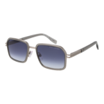 Marc Jacobs Quadrat Sonnenbrille MARC 903/S 54GUA08 in Silber – 45° Seitenansicht