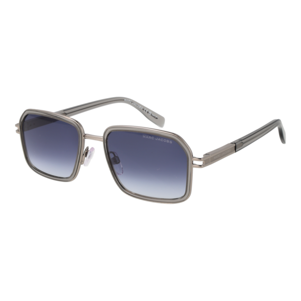 Marc Jacobs Quadrat Sonnenbrille MARC 903/S 54GUA08 in Silber – 45° Seitenansicht