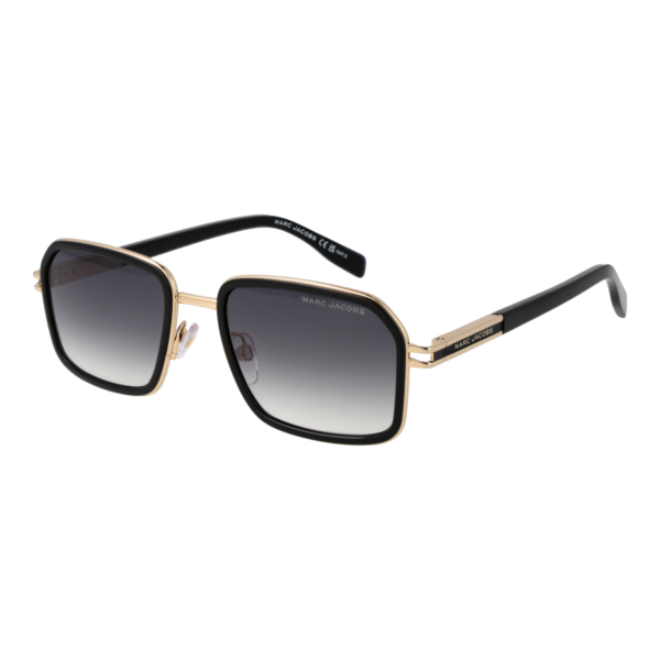Marc Jacobs Quadrat Sonnenbrille MARC 903/S 54RHL9O in Gold – 45° Seitenansicht