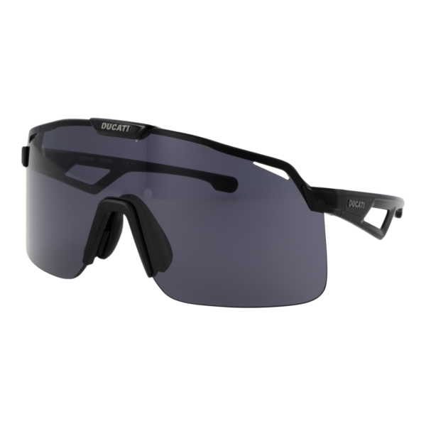 Carrera Ducati Monoscheibe Sonnenbrille CARDUC 066/S 99807IR in Schwarz – 45° Seitenansicht