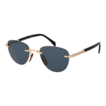 David Beckham Panto Sonnenbrille DB 1224/S 51RHLIR in Rosé Gold – 45° Seitenansicht