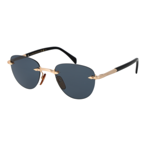 David Beckham Panto Sonnenbrille DB 1224/S 51RHLIR in Rosé Gold – 45° Seitenansicht